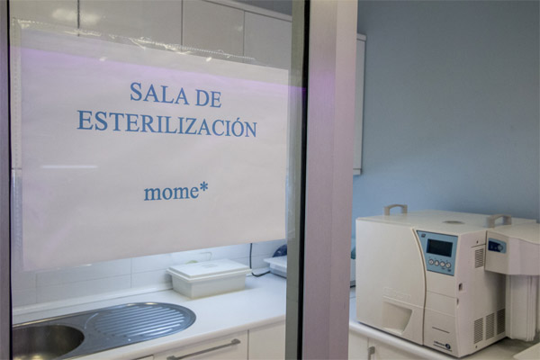 Sala de esterilización